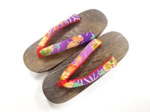 未使用品　桐下駄(24センチ)